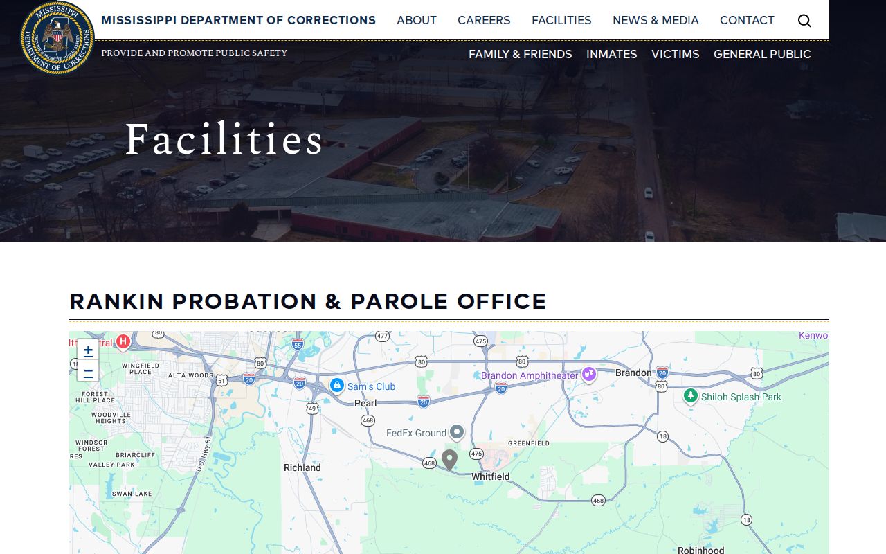 Rankin County post-release supervision office